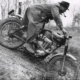 AJS-trials-rider-with-hat-and-smoking-pipe
